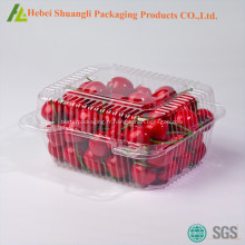 Plateau de fruits en plastique de PET boursouflure de la fraise